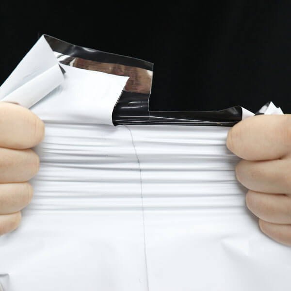 画像5: 宅配ビニール袋 30-36サイズ 白(ホワイト) 300ｘ360+40mm #60 (5)