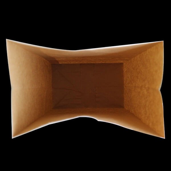 画像3: 角底紙袋(大) 幅210x高さ400+マチ130mm (3)