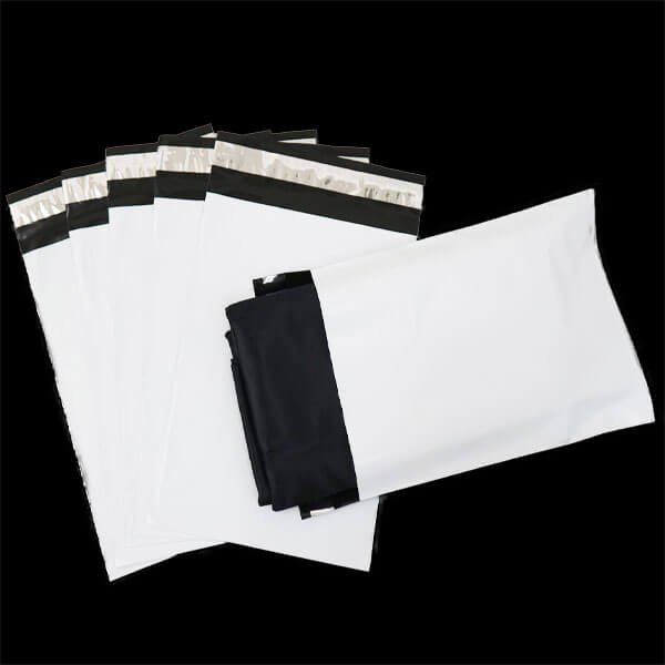 画像3: 宅配ビニール袋 B5サイズ 白 190ｘ260+50mm #60 (3)