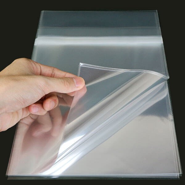 画像4: ブック展示用袋 (OPP袋本体側開閉自在テープ付) B5版同人誌用 標準#30 (4)