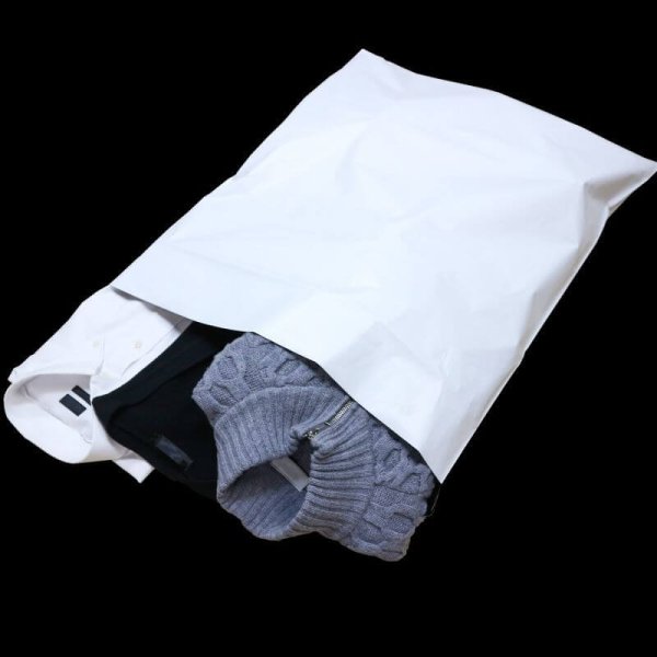 画像4: 宅配ビニール袋 60-70サイズ 白 600x700+50mm #60 (4)