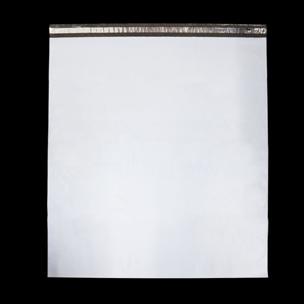 画像2: 宅配ビニール袋 超大型 80-90サイズ 白(ホワイト) 800ｘ900+50mm #60 (2)